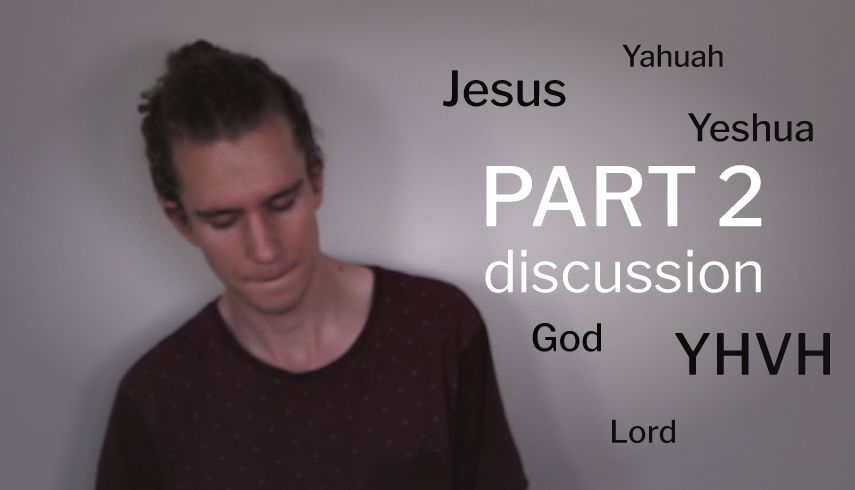 ╫ The Names of God - Discussion [PODCAST]