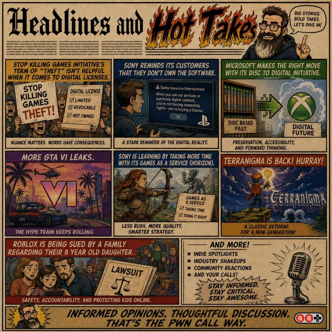 headlines and hot takes: august 2026 edition