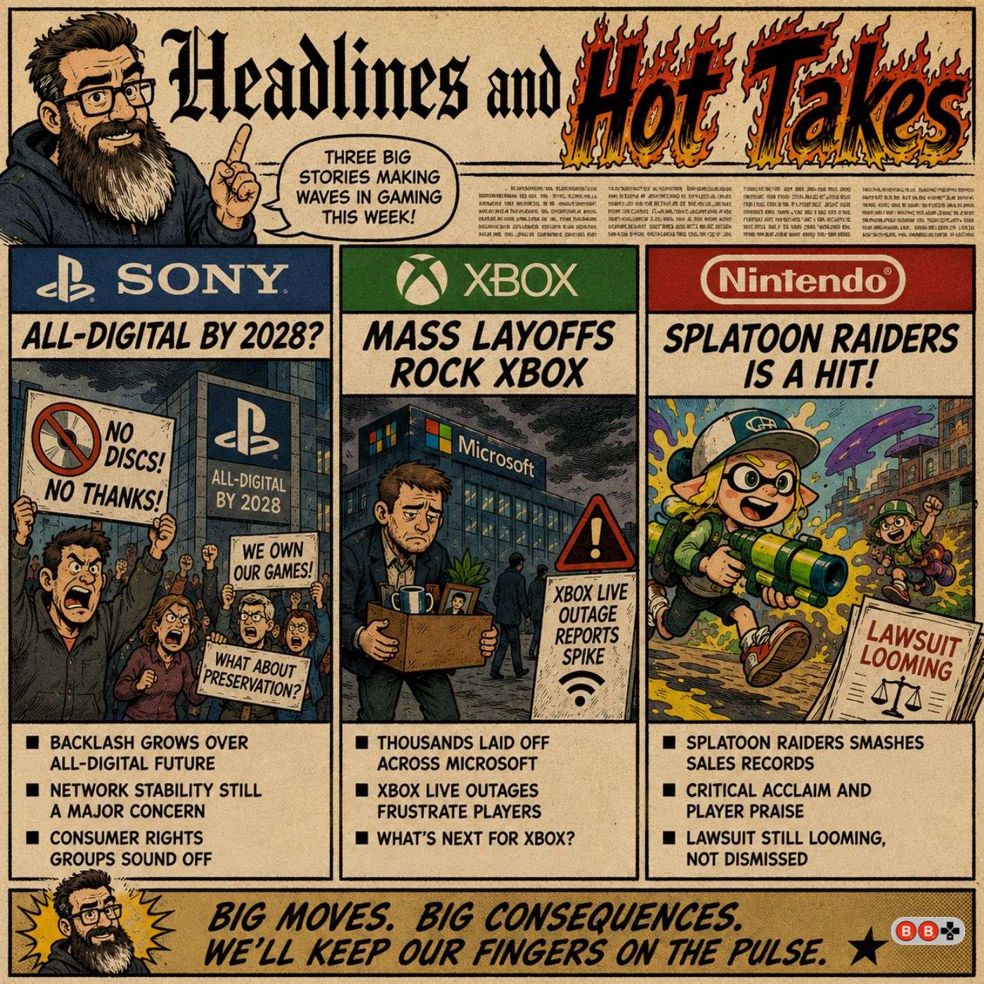 headlines and hot takes: july 2026 edition episode artwork