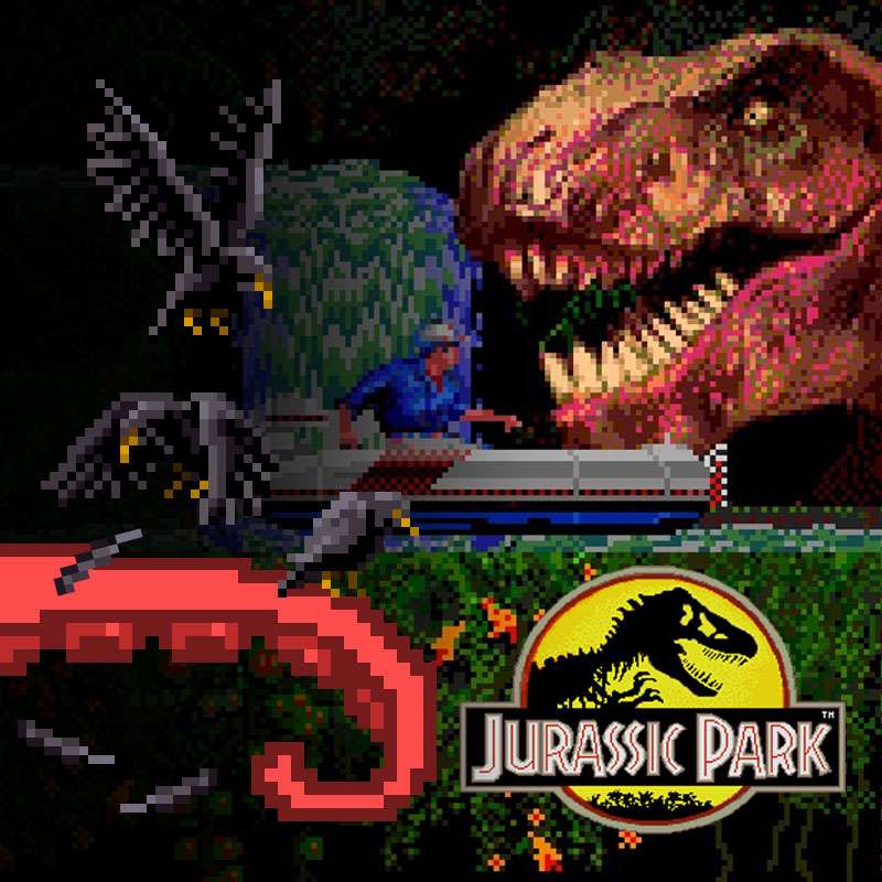 Crow's Nest: The (16-bit) Games of Jurassic Park episode artwork
