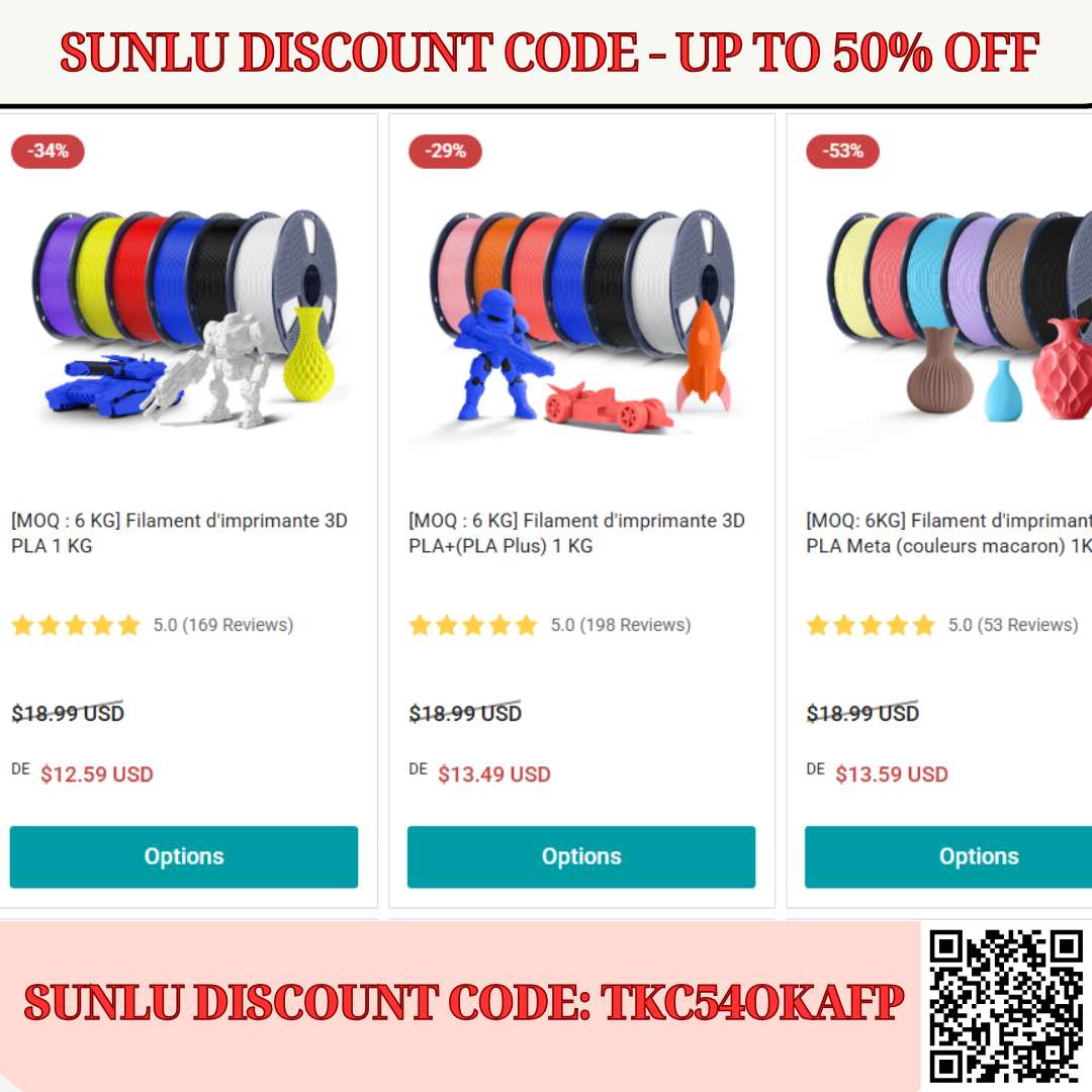 Sunlu discount code: TKC54OKAFP - Save upto 50% Off episode artwork