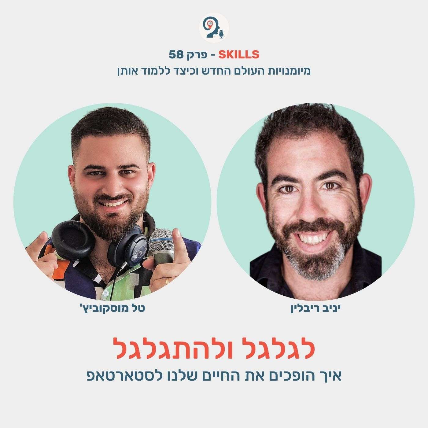 פרק 58 - לגלגל ולהתגלגל עם יניב ריבלין
