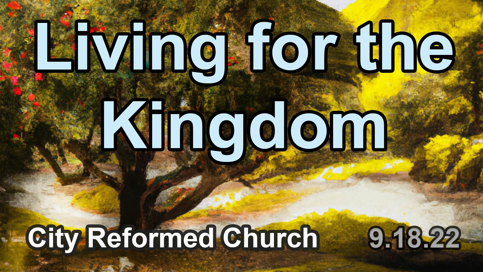 Living for the Kingdom (Audio) episode artwork