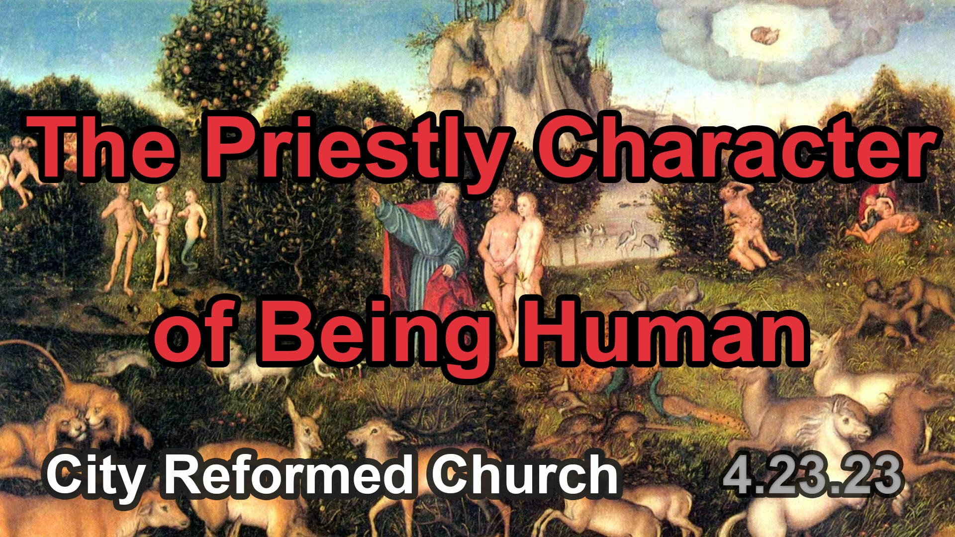 The Priestly Character of Being Human (Audio) episode artwork