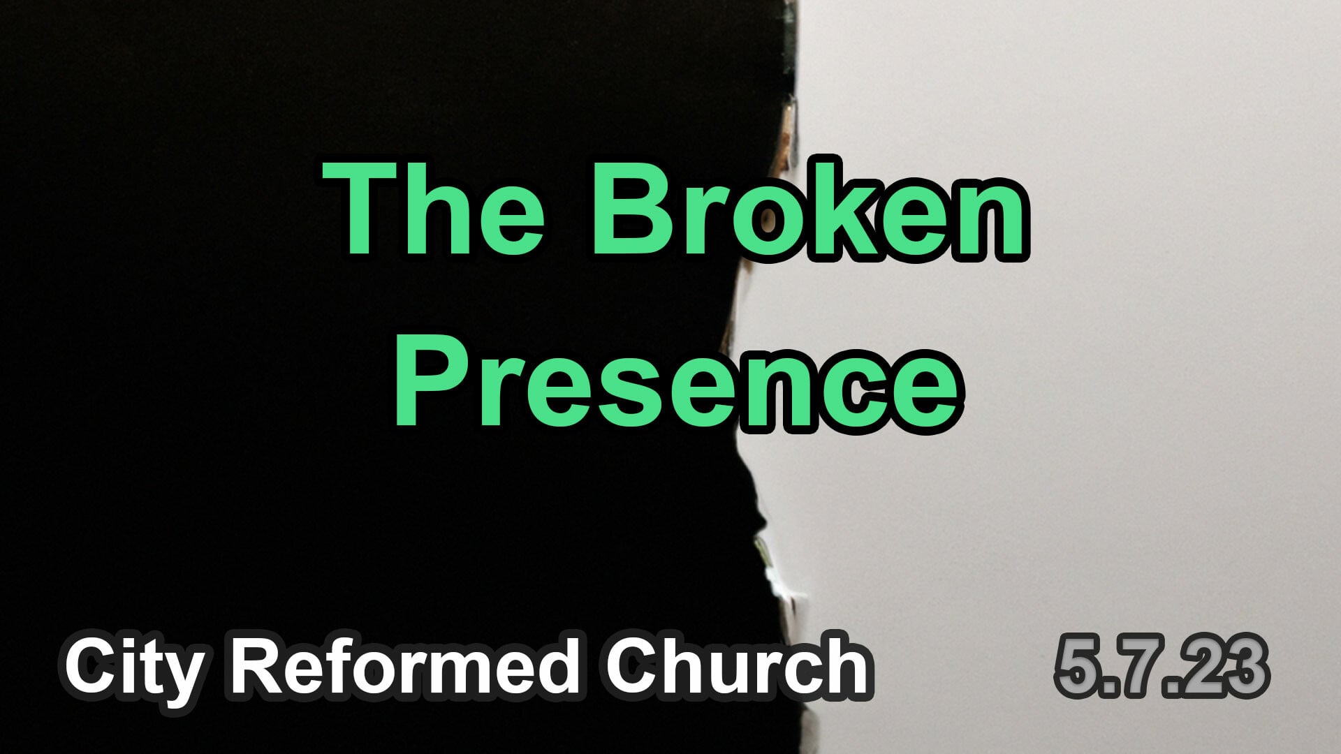 The Broken Presence (Audio) episode artwork