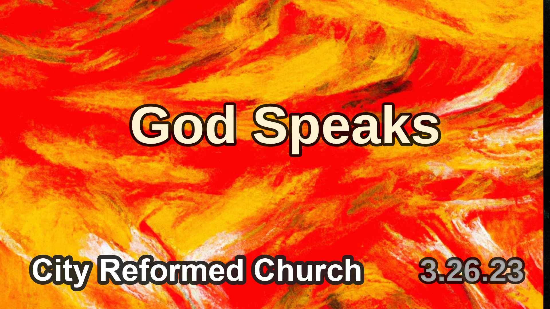 God Speaks (Audio) episode artwork