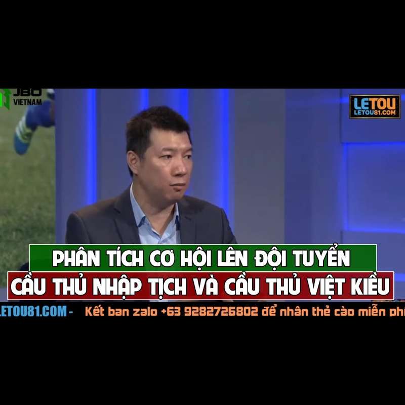 Bình Luận Thể Thao (21/2) – Phân tích cơ hội lên ĐT Quốc Gia của cầu thủ Việt kiều và nhập tịch Bình Luận Thể Thao (21/2) – Phân tích cơ hội lên ĐT Quốc Gia của cầu thủ Việt kiều và nhập tịch