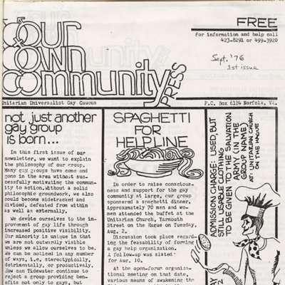 S1E2 - Not Another Gay Newspaper episode artwork