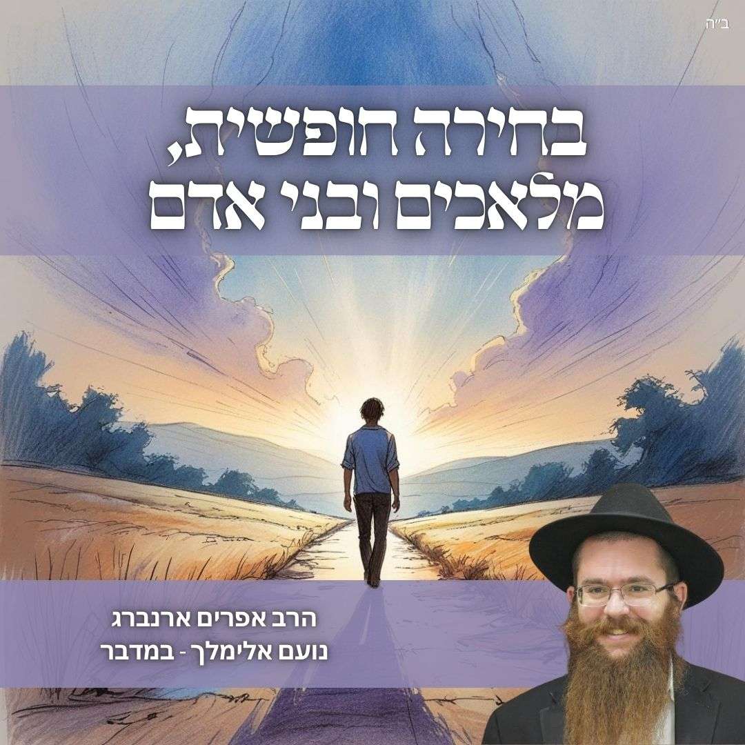 בחירה חופשית, מלאכים ובני אדם | נועם אלימלך לפרשת במדבר