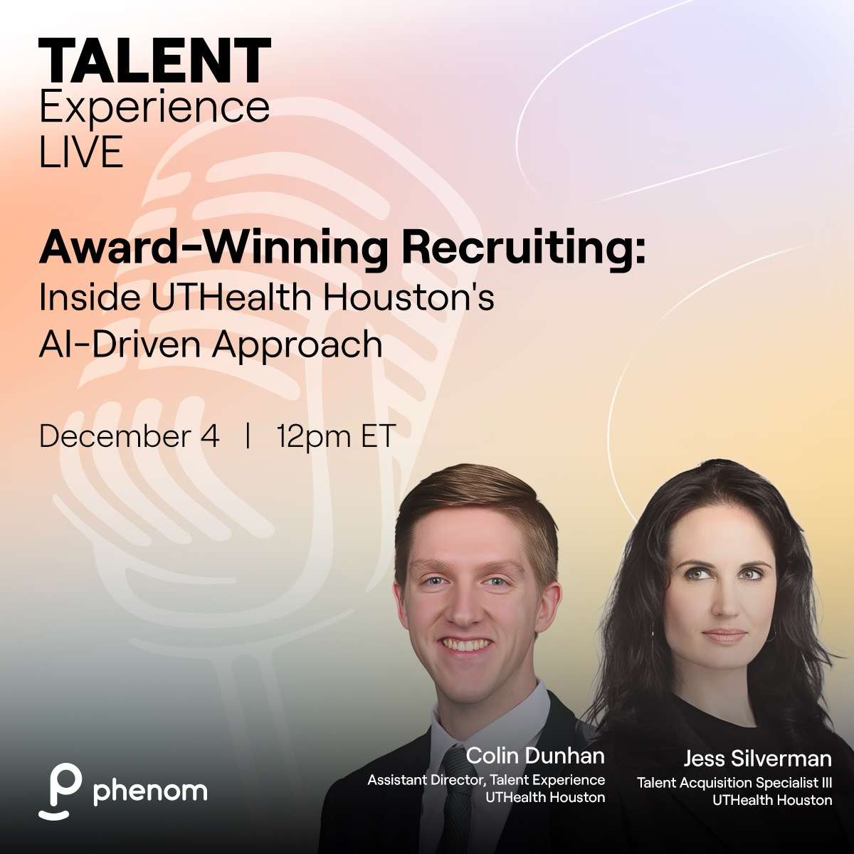S233E14 - Award-Winning Recruiting: Inside UT Health's AI-Driven Approach