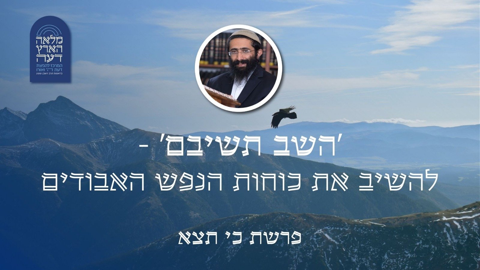 פרשת כי תצא • 'השב תשיבם' - להשיב את כוחות הנפש האבודים