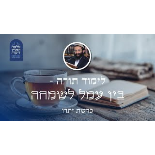 פרשת יתרו • לימוד תורה - בין עמל לשמחה episode artwork
