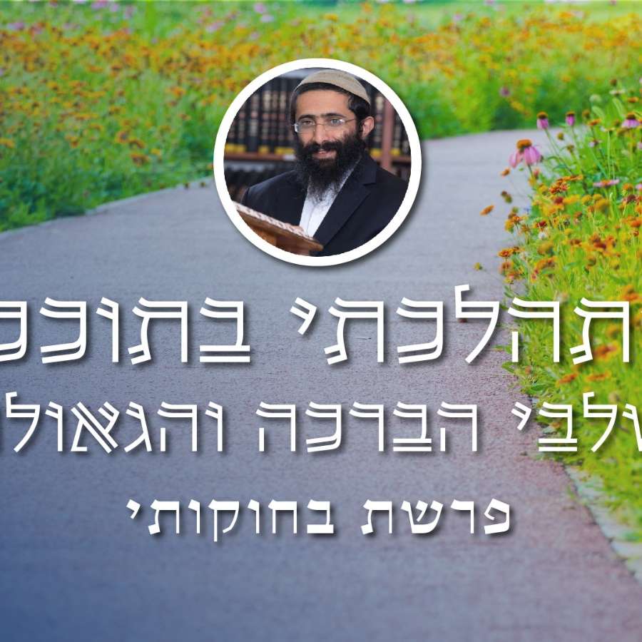 פרשת בחוקותי • הרב ראובן ששון • 'והתהלכתי בתוככם' - שלבי הברכה והגאולה episode artwork