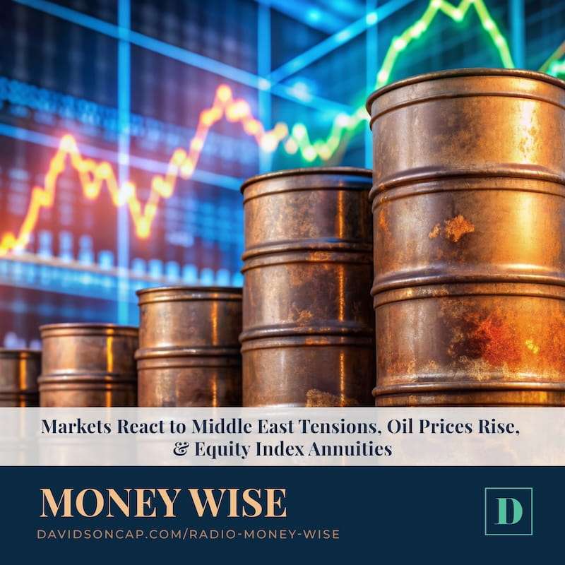 Markets React to Middle East Tensions, Oil Prices Rise, & Equity Index Annuities episode artwork