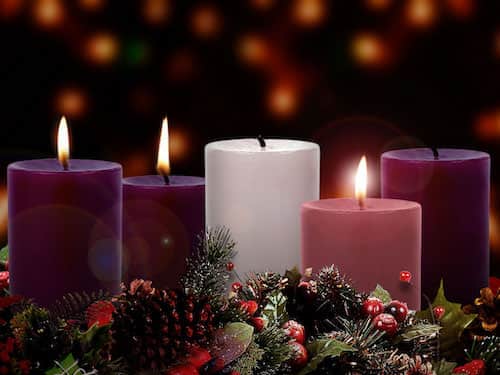 A Pink Candle For Joy
