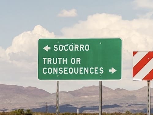 Truth Or Consequences