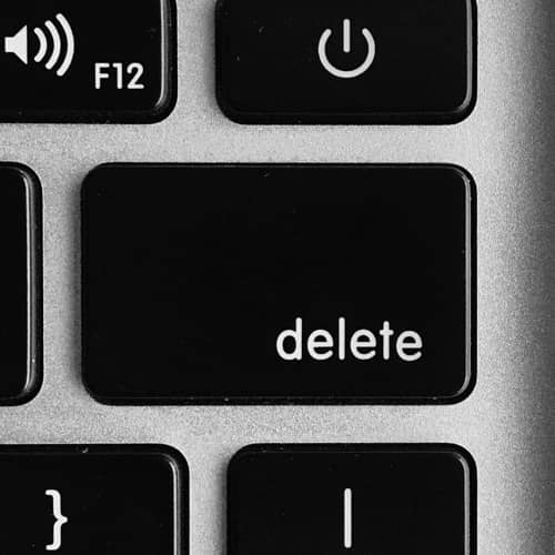 Delete One Thing?