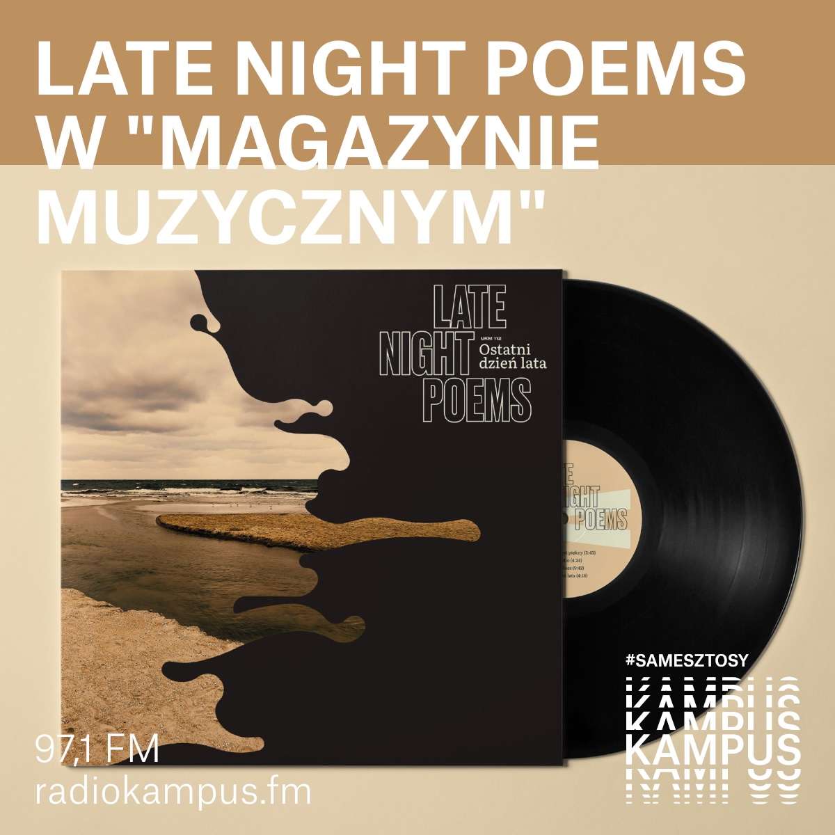 Late Night Poems -  rap, jazz i spoken word na płycie