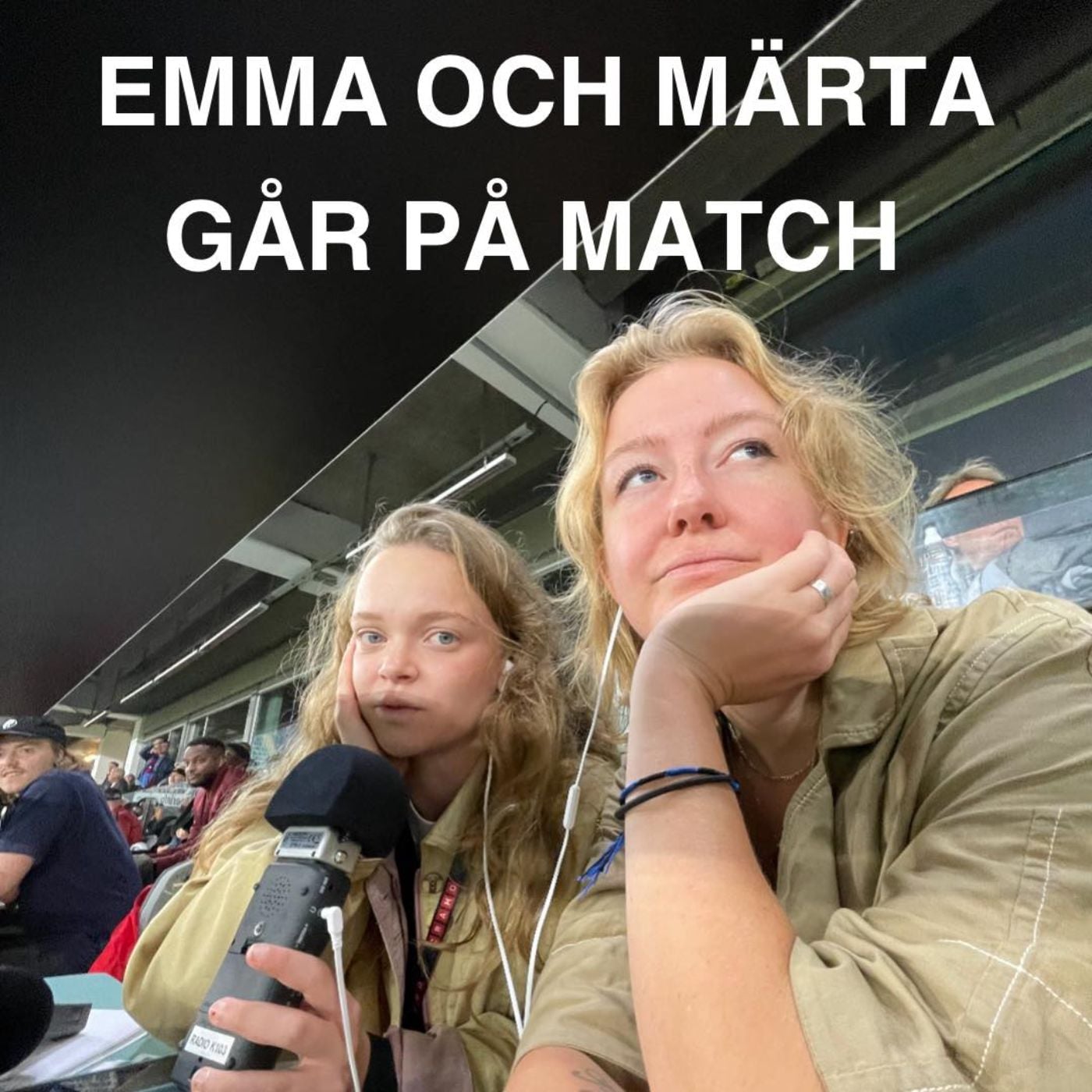 Emma och Märta går på match podcast artwork