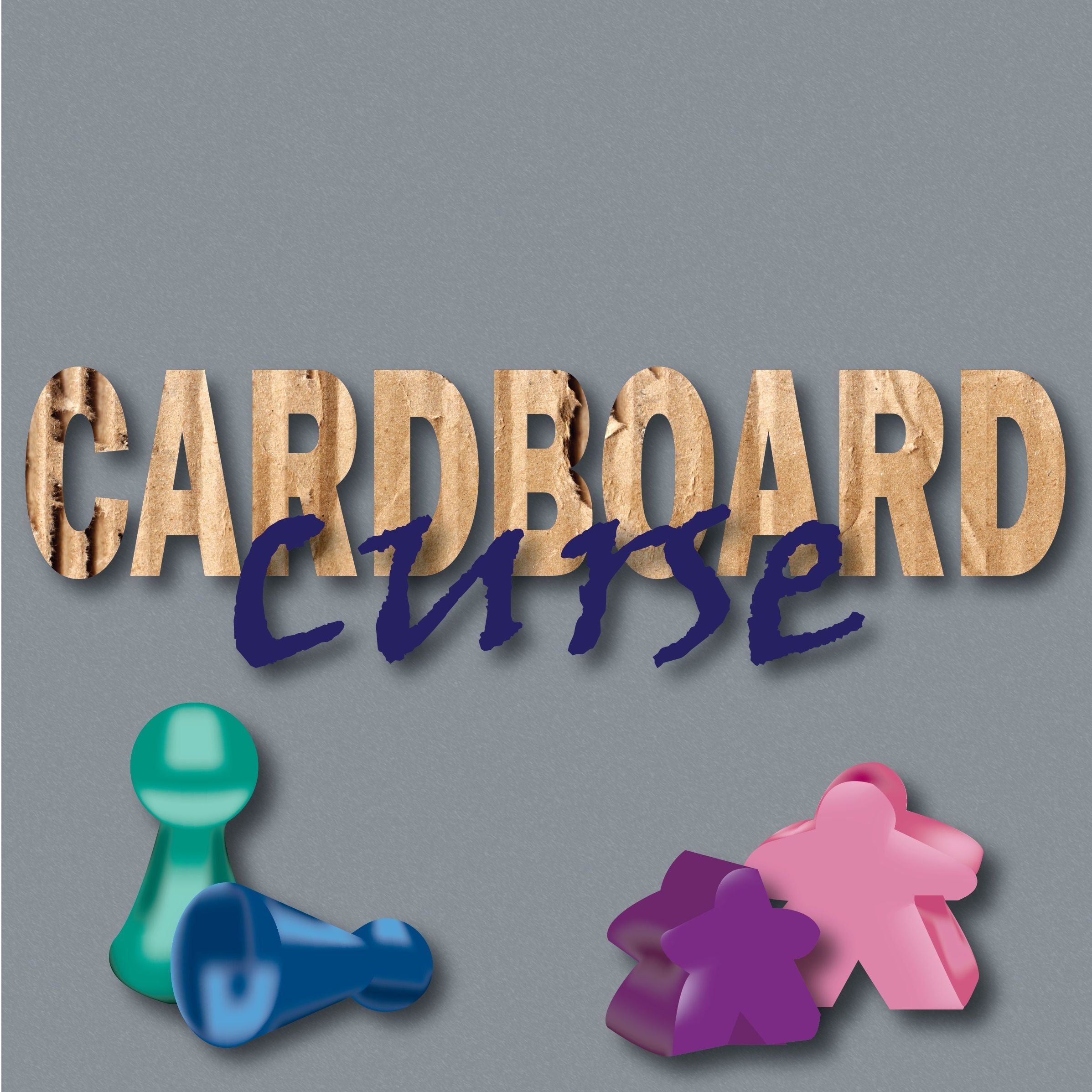 Cardboard Curse podcast artwork