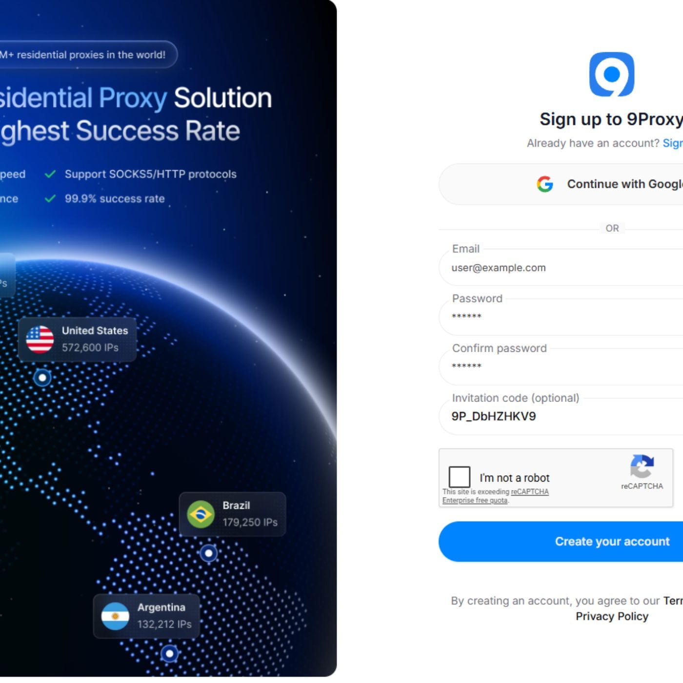 9proxy coupon code(9P_DbHZHKV9) - Save upto 30% OFF
