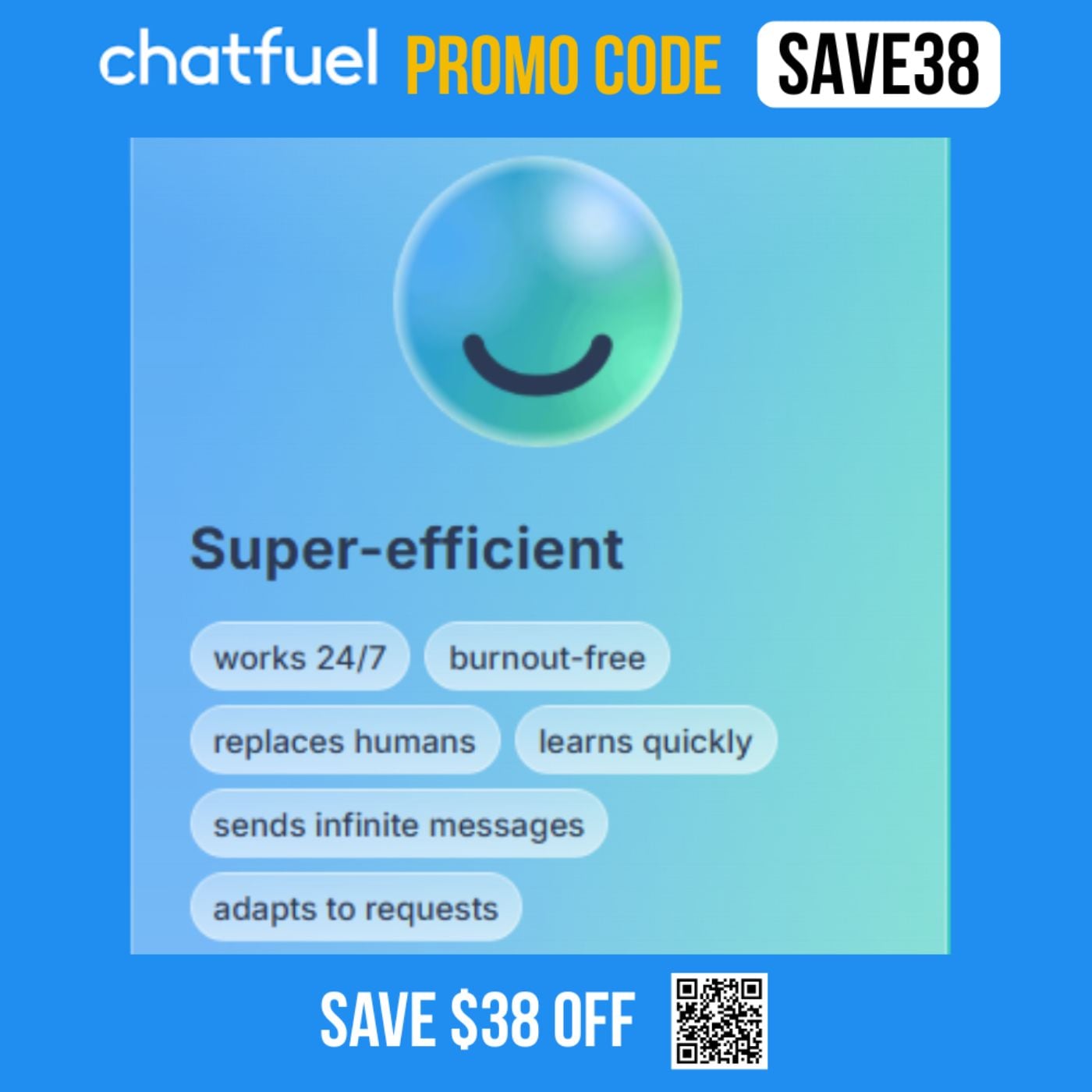 Chatfuel Promo Code SAVE38 – Solve Automation Costs (2026)