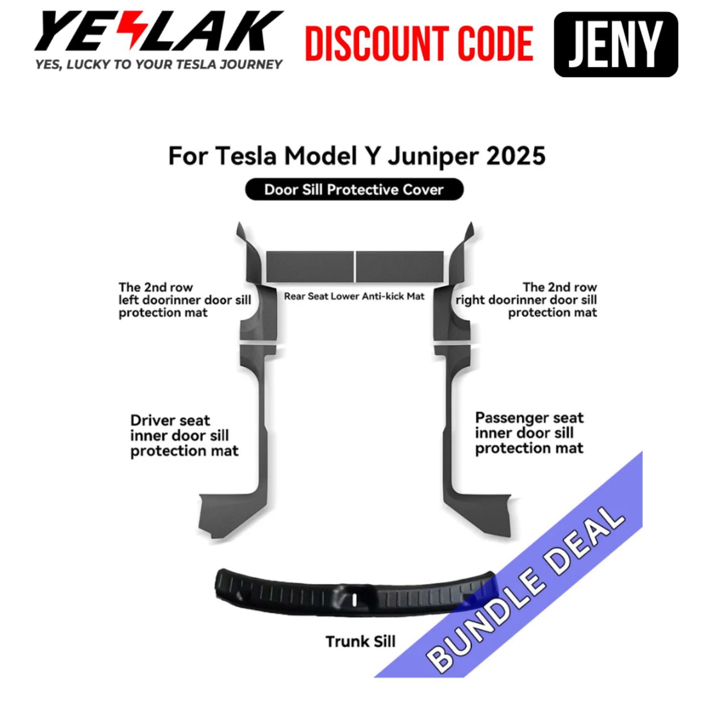 2026 Best Tesla Storage - Yeslak Discount Code JENY – Accessories Drivers Prefer