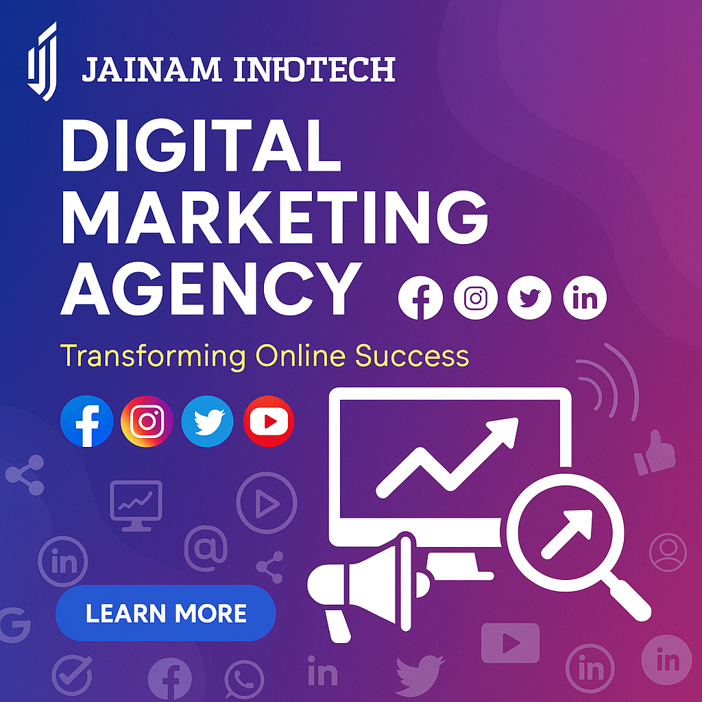 Digital Marketing Co – Jainam Infotech: Fueling Business Growth Online