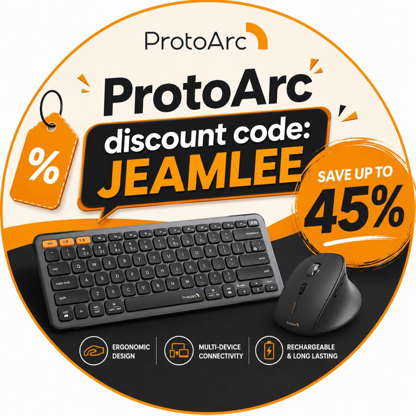 ProtoArc promo code "JEAMLEE" – Save Up to 45%