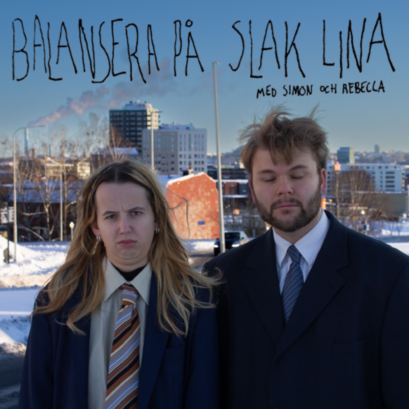 Balansera på slak lina cover art