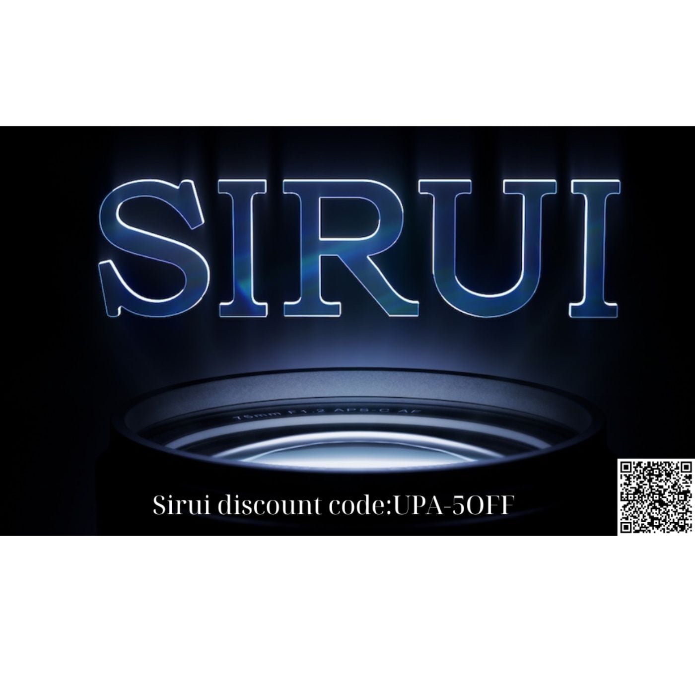 Sirui discount code: UPA-5OFF - Save Upto 70%