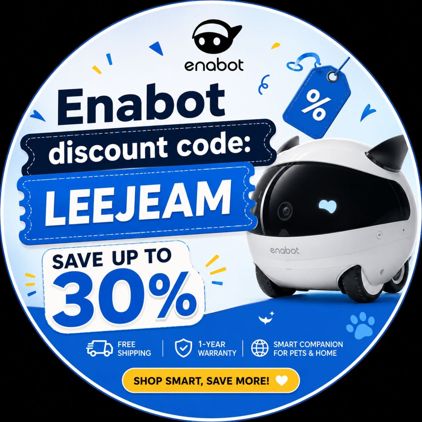 Enabot Discount Code: LEEJEAM – Unlock Up to 30% OFF podcast artwork