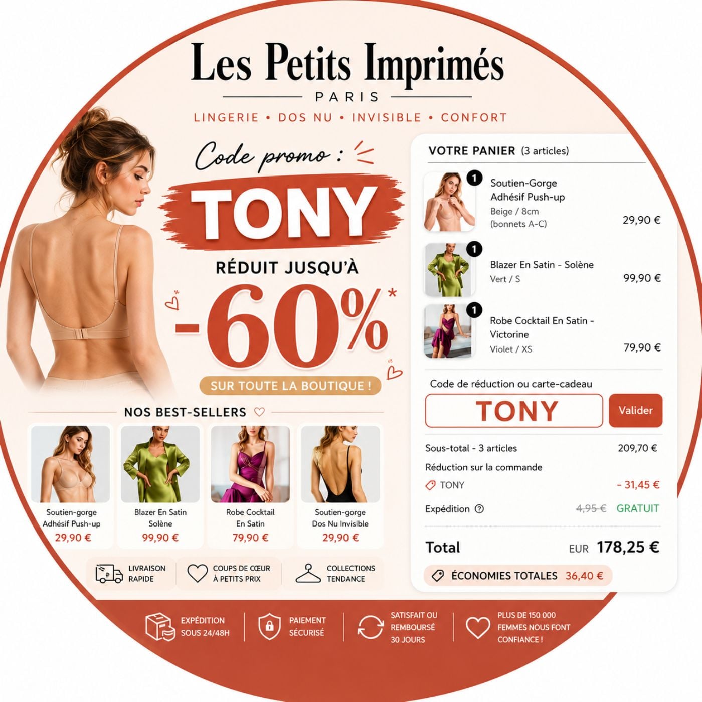Code promo Les Petits Imprimés : TONY - Jusqu'à 60% podcast artwork