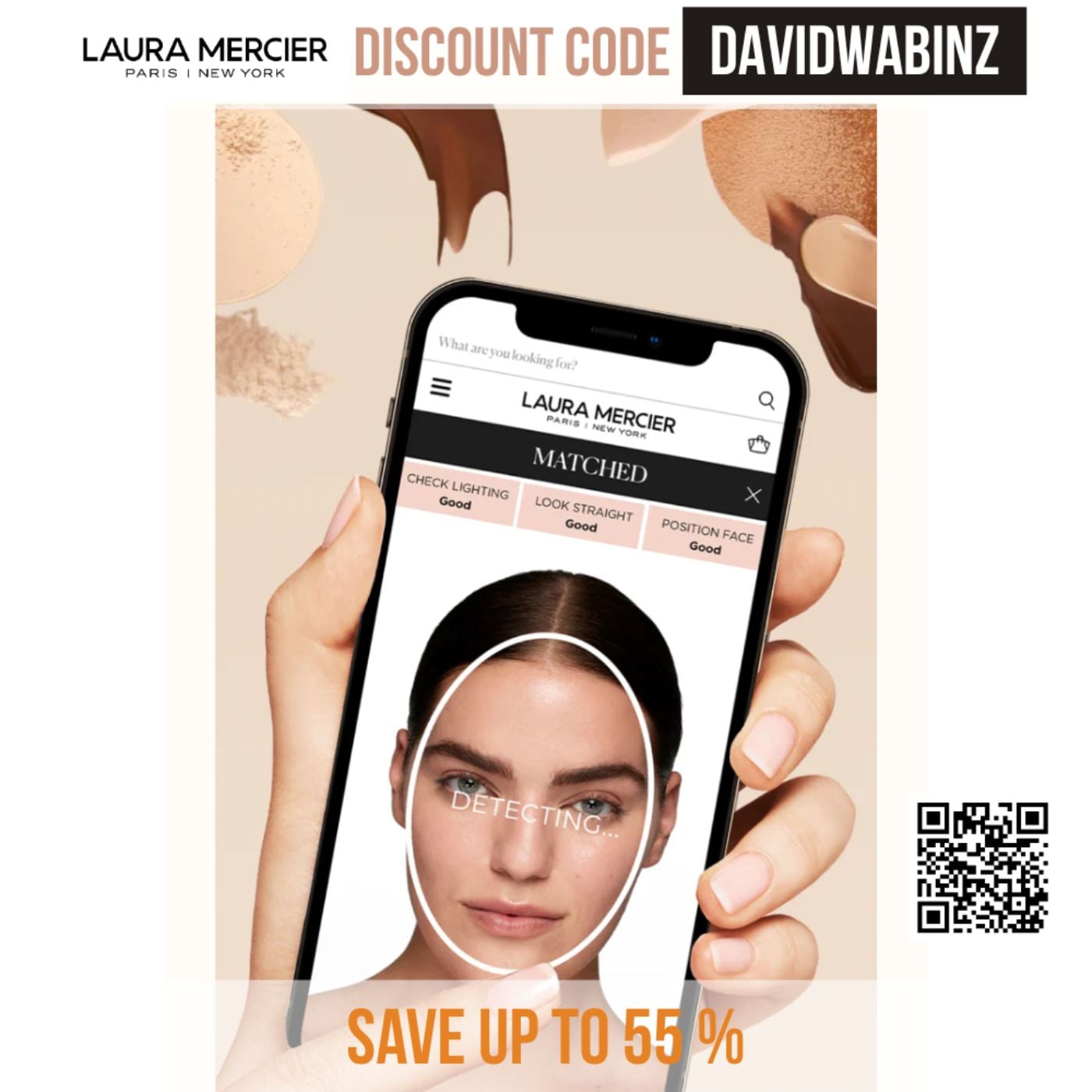 Extra 15% OFF with Laura Mercier Discount Code DAVIDWABINZ sitewise podcast artwork