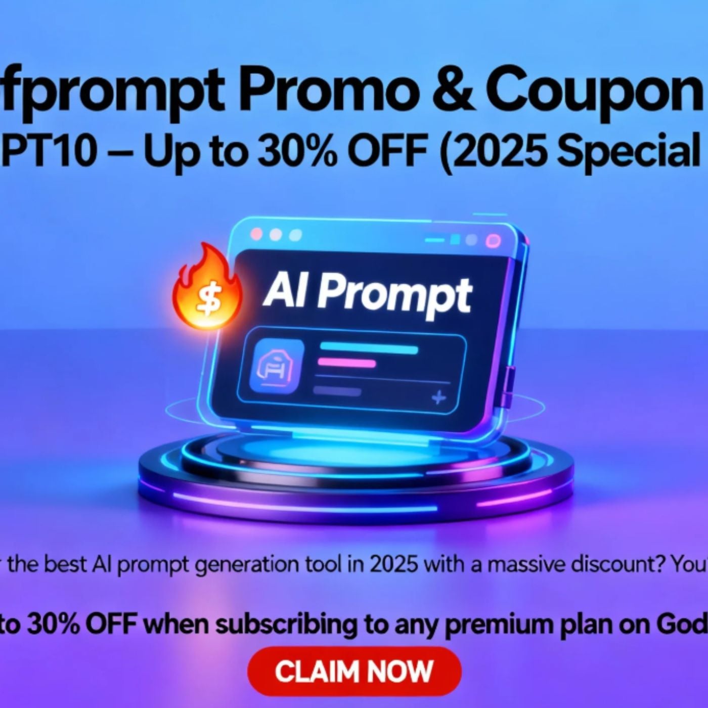 Best God of Prompt Coupon Code 2026: PROMPT10 – Up to 30% Off podcast artwork
