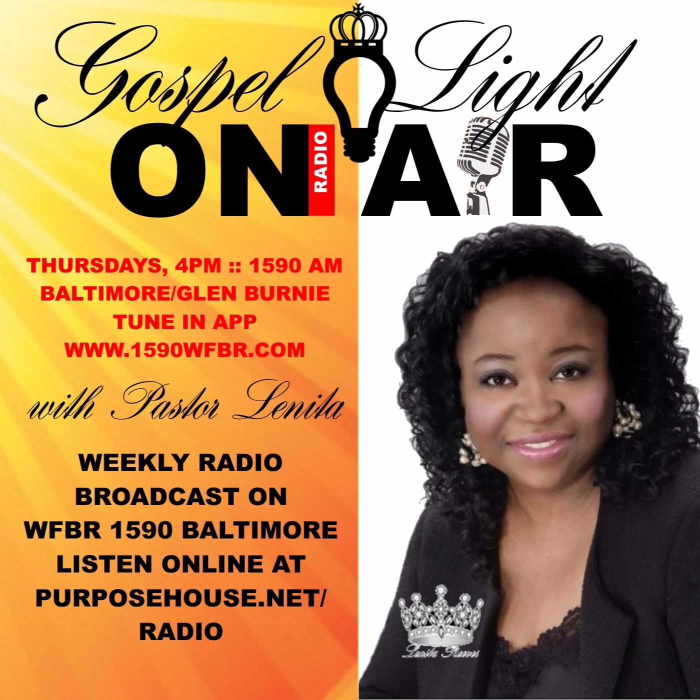 Gospel Light Radio with Pastor Lenita Podcast Free Listening on