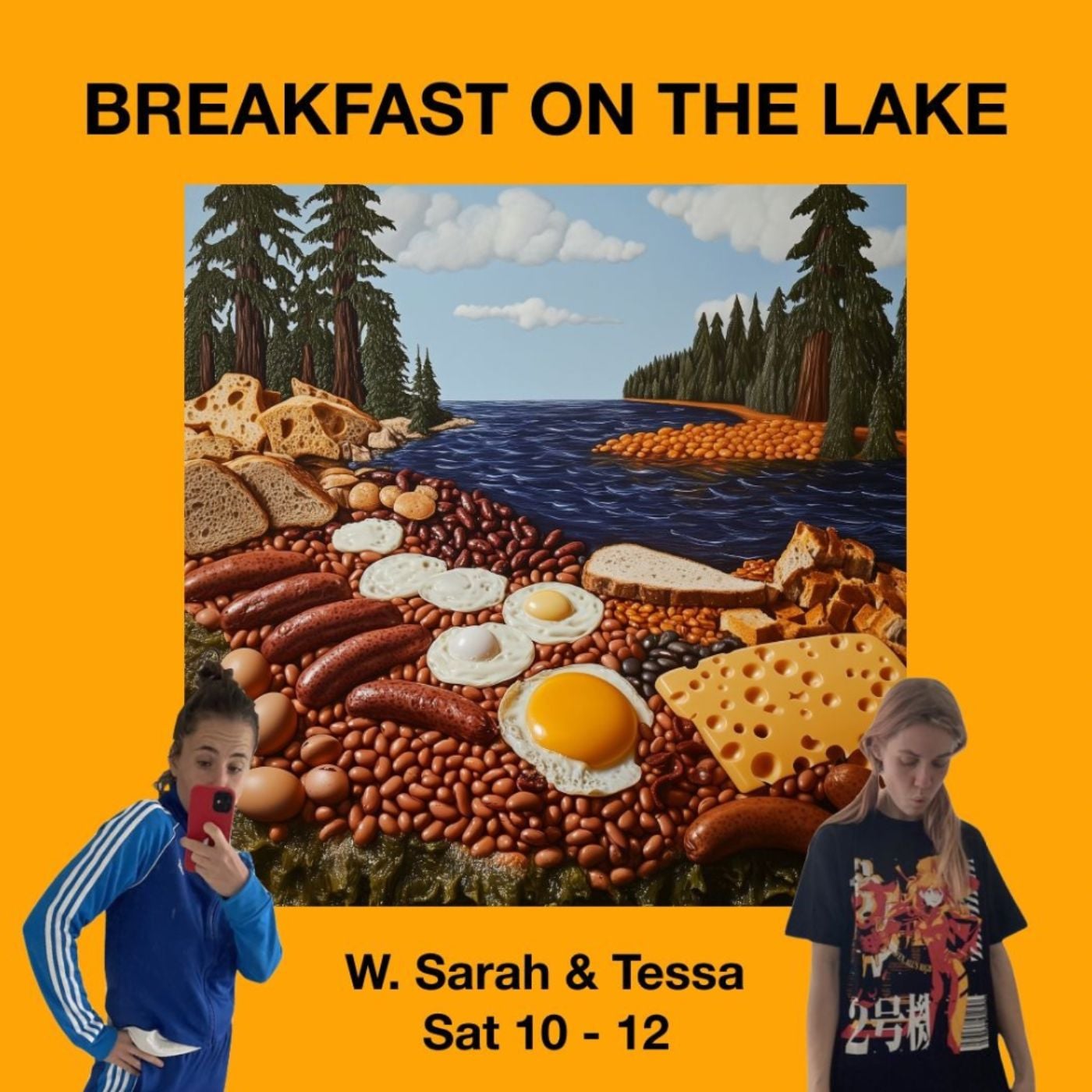 BREAKFAST ON THE LAKE w. Sarah & Tessa podcast artwork