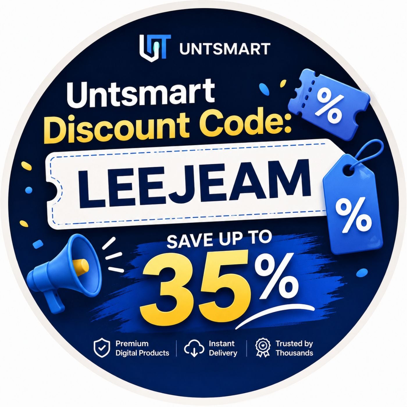 Untsmart discount code: LEEJEAM – claim up to 35% off podcast artwork