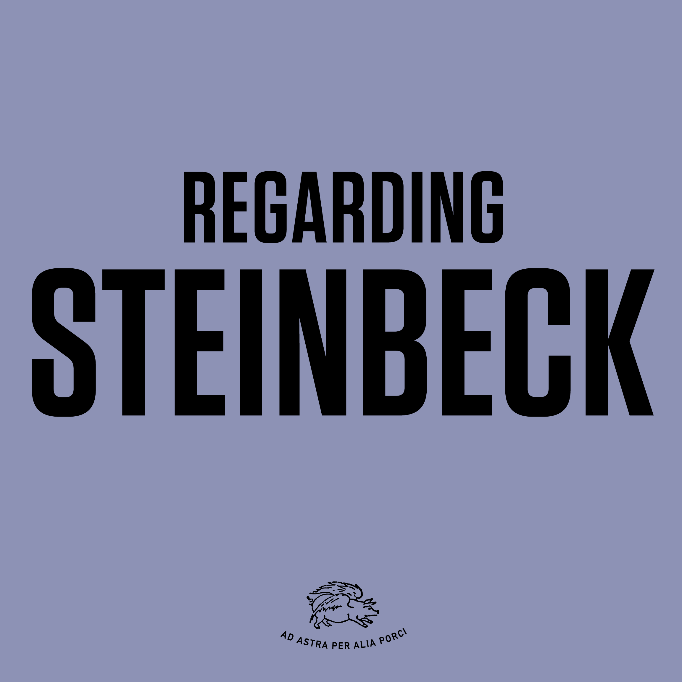 Regarding Steinbeck podcast artwork