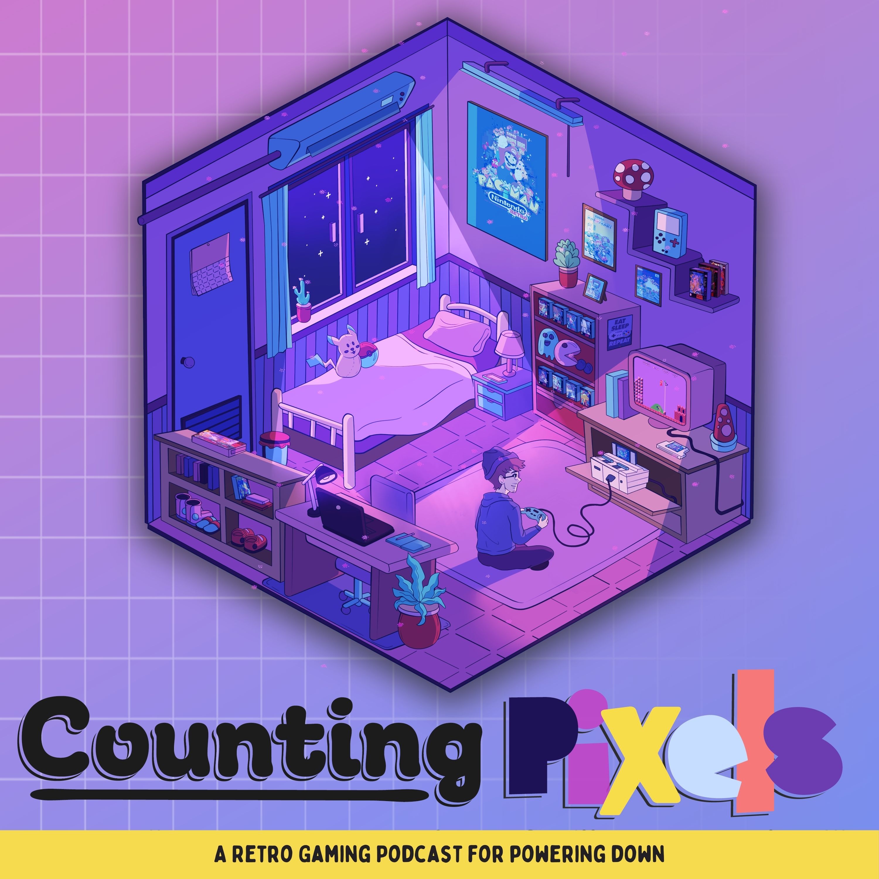 Counting Pixels, A Retro Gaming Podcast For Powering Down