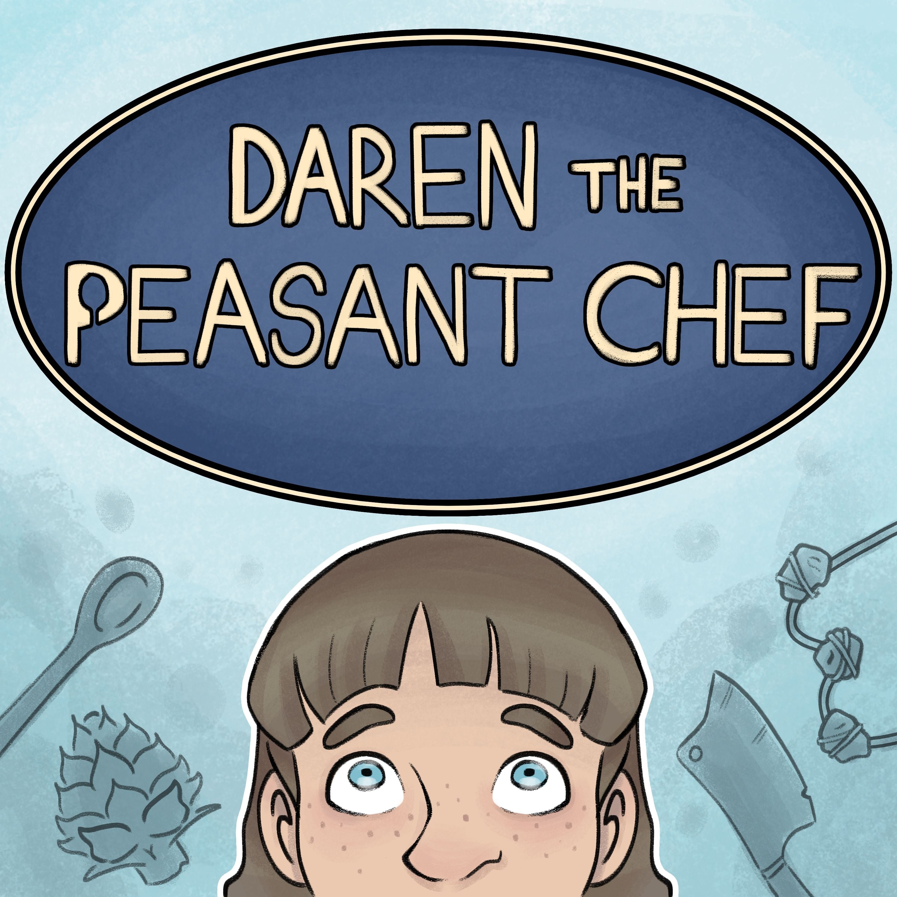 Logo of the podcast Daren the Peasant Chef Podcast Daren the Peasant Chef