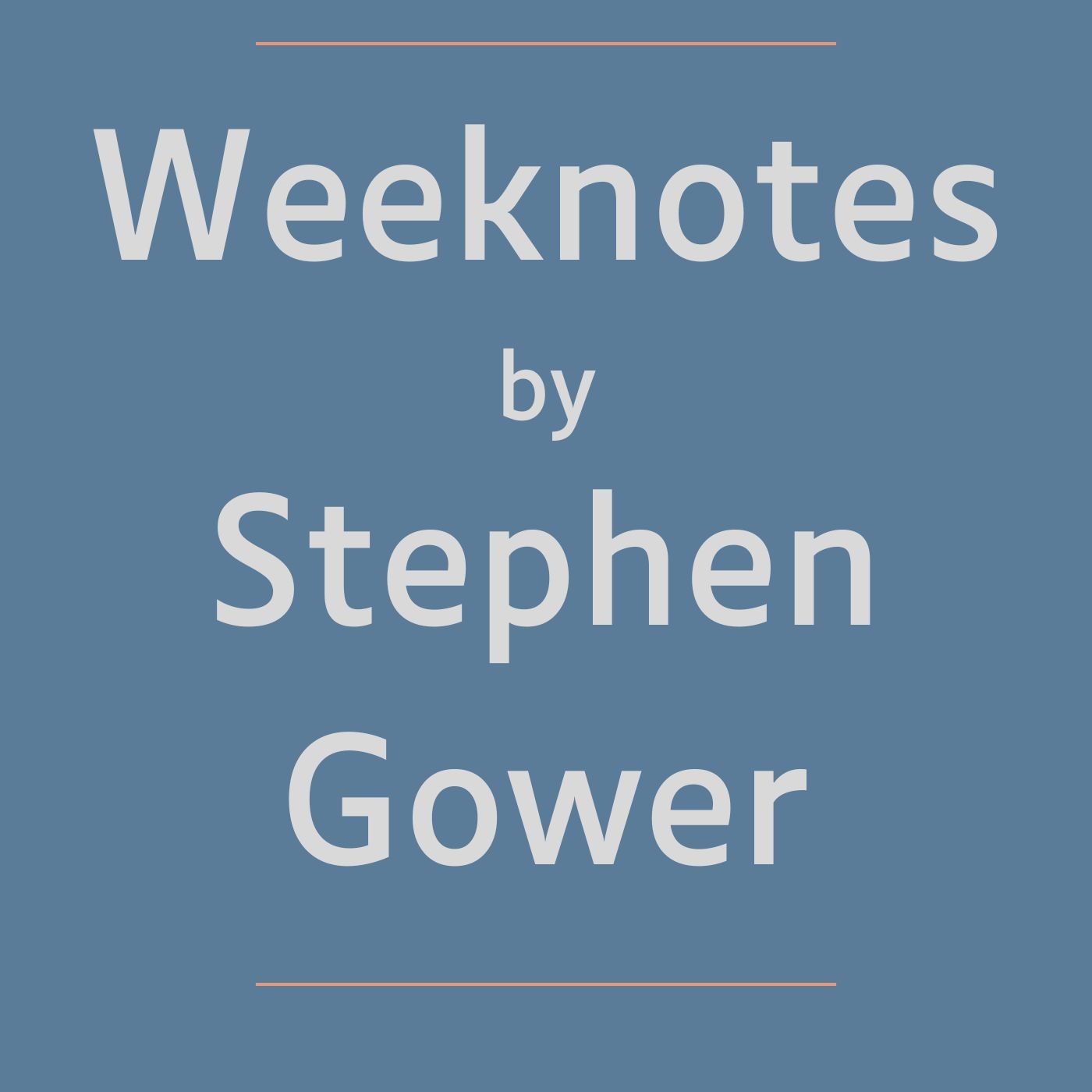 Weeknotes