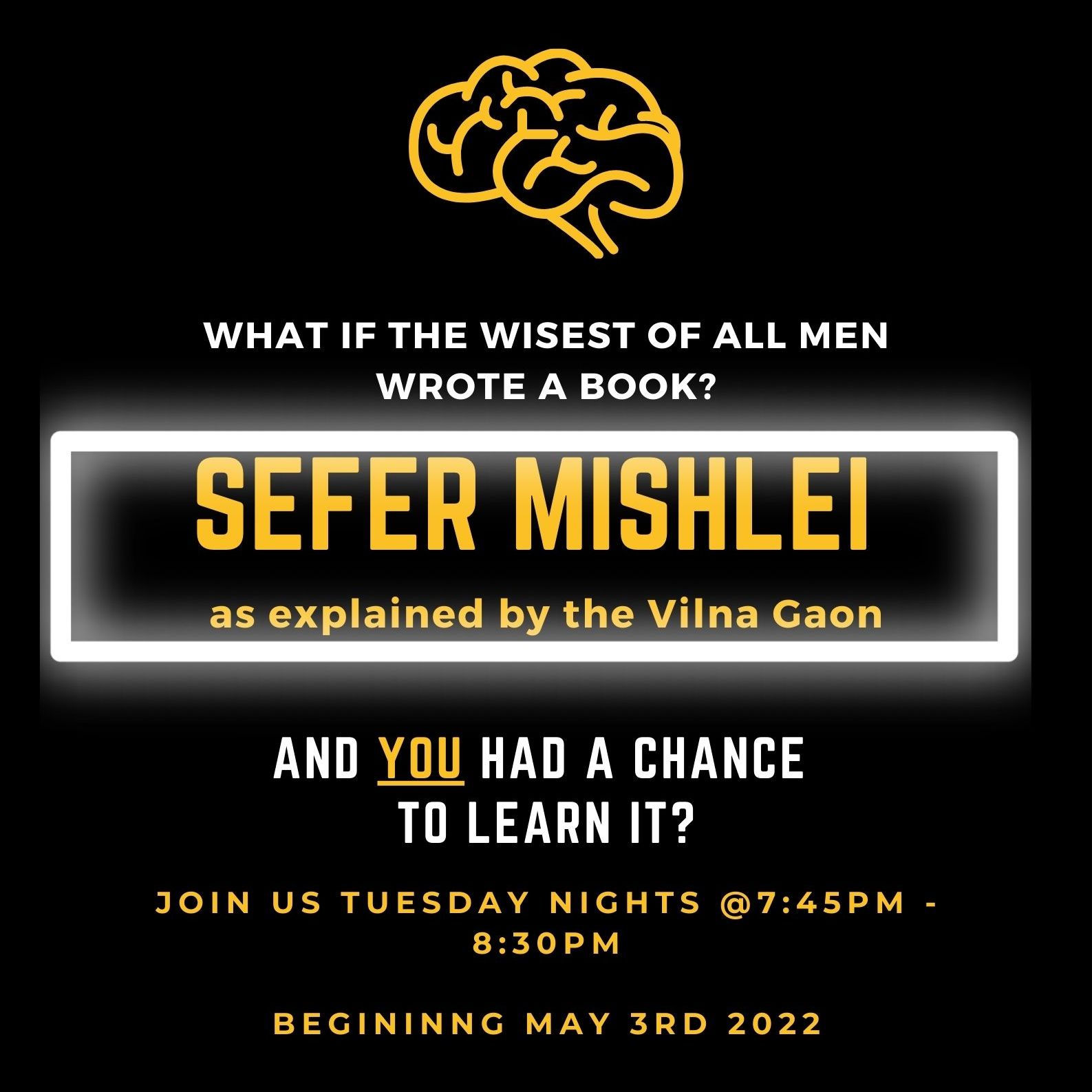 The Gra on Mishlei with Rabbi Aryeh Shulman