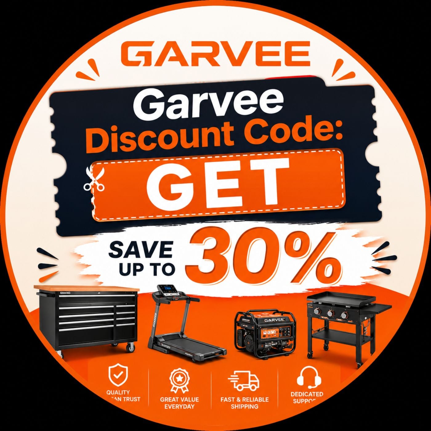 Garvee discount code: GET can help you save up to 30% off podcast artwork