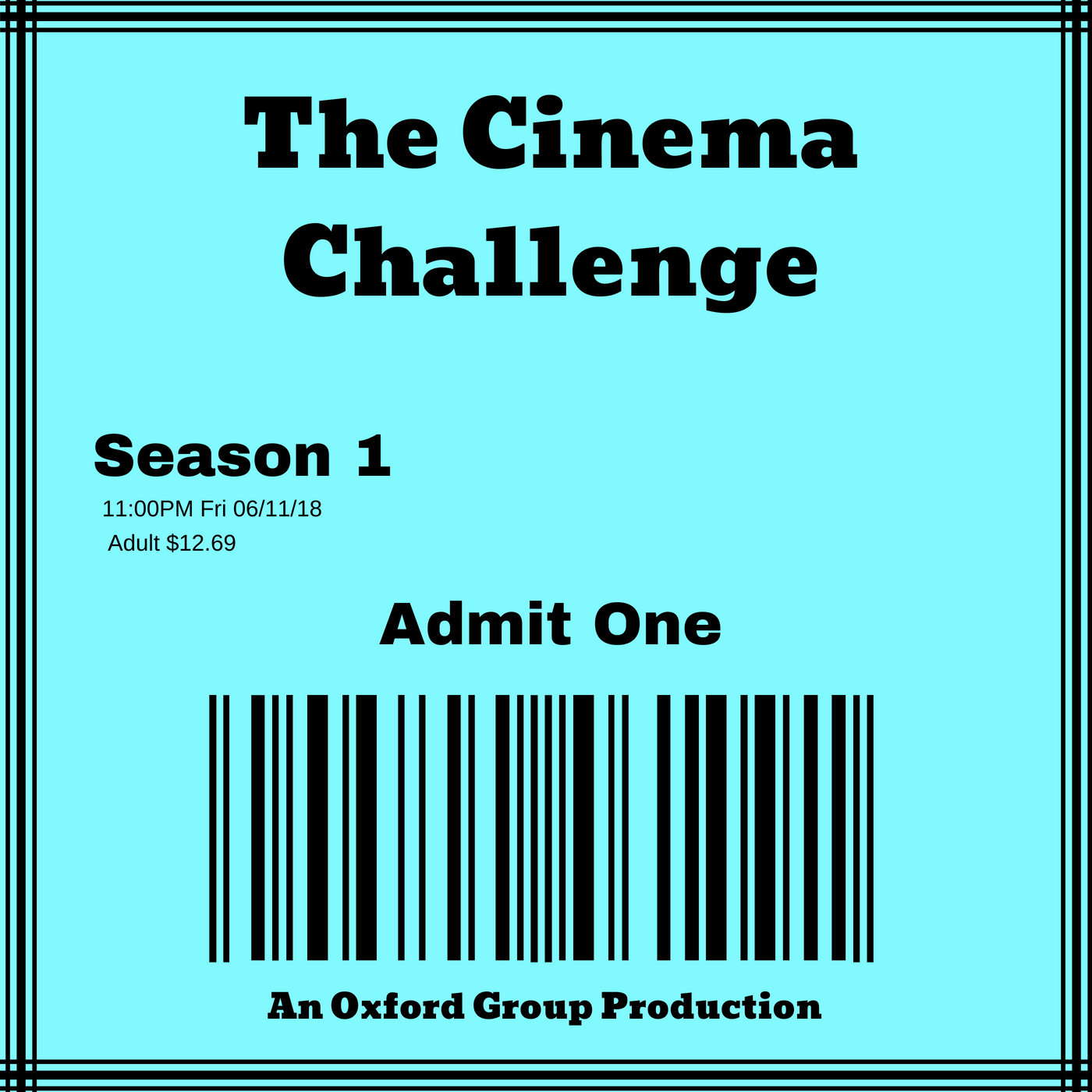 The Cinema Challenge podcast artwork