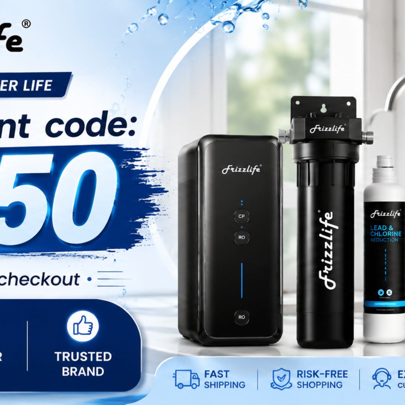 Frizzlife coupon code(GET50) – Unlock Up To 35% OFF