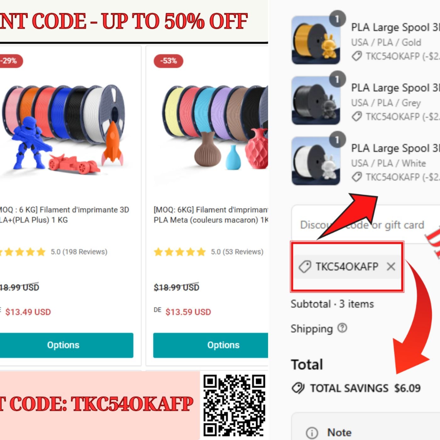 Sunlu discount code: TKC54OKAFP - Save Up to 50% Off