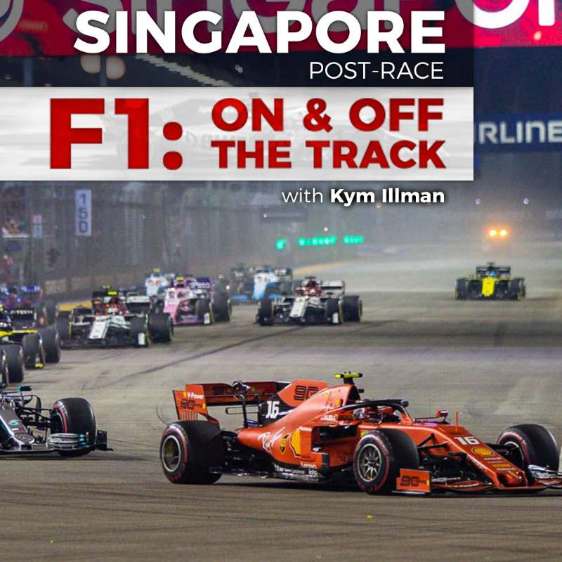 [S1E29] Nico's chocolate bar, Daniel's beard and the heat of Singapore - Singapore GP Post-Race 2019