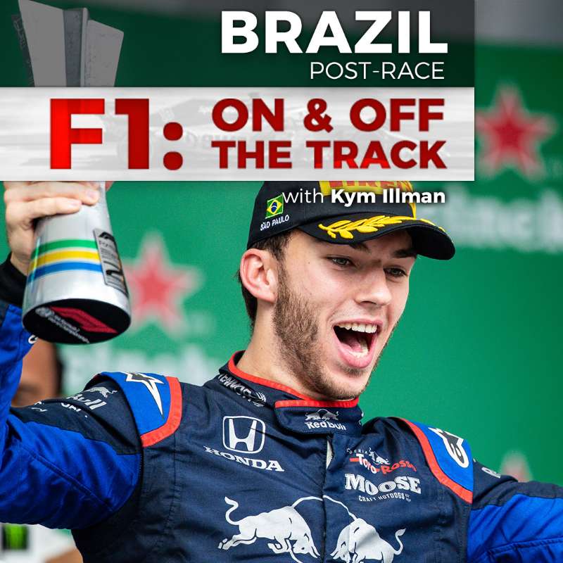 [S1E37] PIERRE GASLY’s first podium finish, the FERRARI DRIVERS collide, and VALTTERI BOTTAS is chased by security – Brazilian GP Post-Race 2019