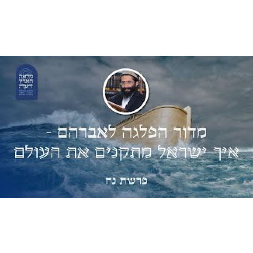 פרשת נח • מדור הפלגה לאברהם - איך ישראל מתקנים את העולם פרשת נח • מדור הפלגה לאברהם - איך ישראל מתקנים את העולם